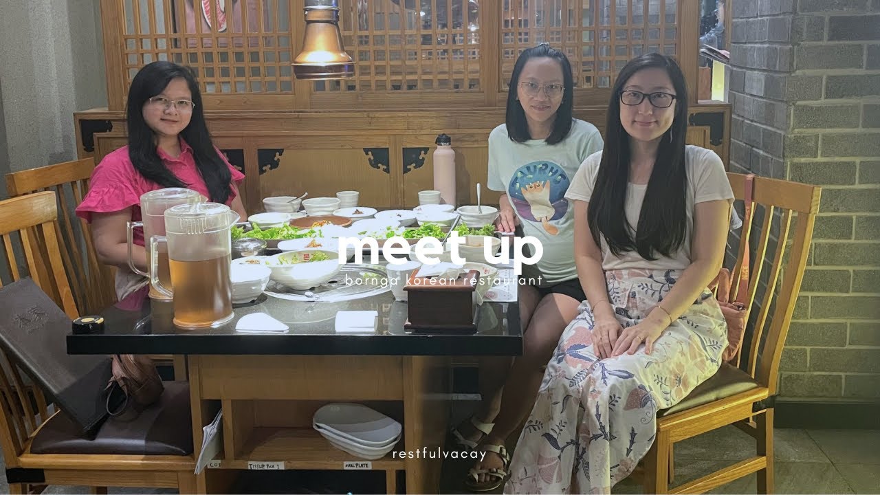 meet up | bornga korean restaurant bandung