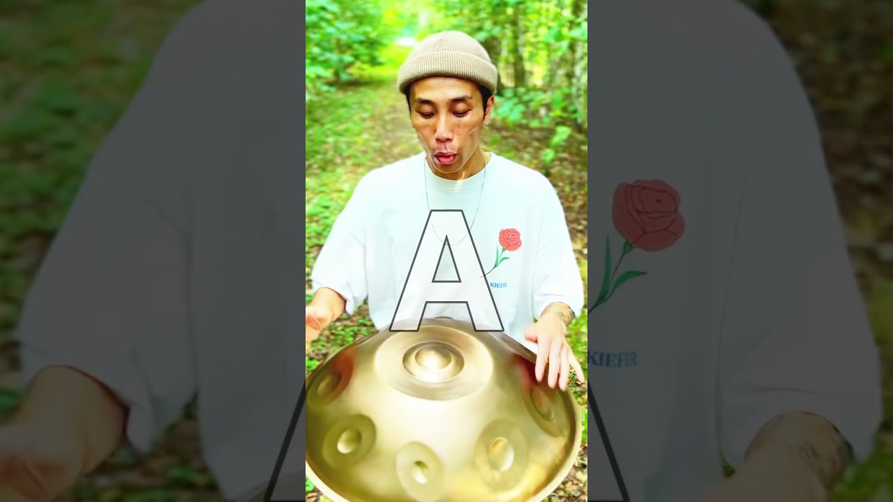 『ビートボックスにハンドパンを入れてみた。どっちがスキ？』#マジで叩けるようになる #shorts #REOMATSUMOTO #HandPan #ハンドパン #手碟 #癒しの楽器