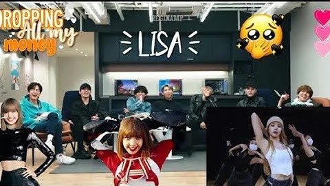 BTS REACTION LISA - 