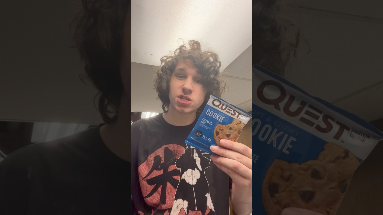 Trying Quest Chocolate Chip Cookie For The First Time Ever