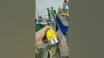 Aluminum can labeling machine / labeling machine for jars