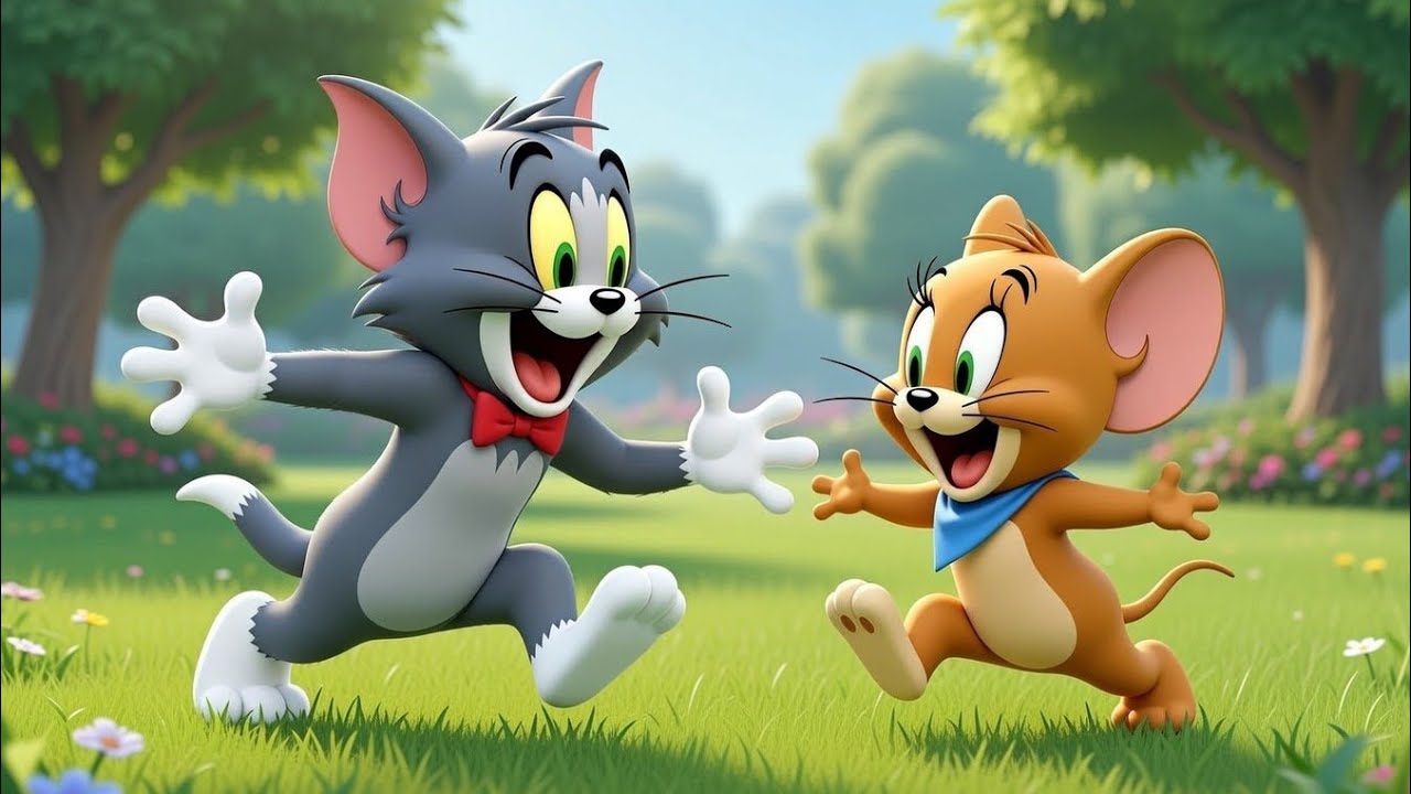 Tom and Jerry Beach Trouble 🌊🐱🐭 | Summer Cartoon Fun