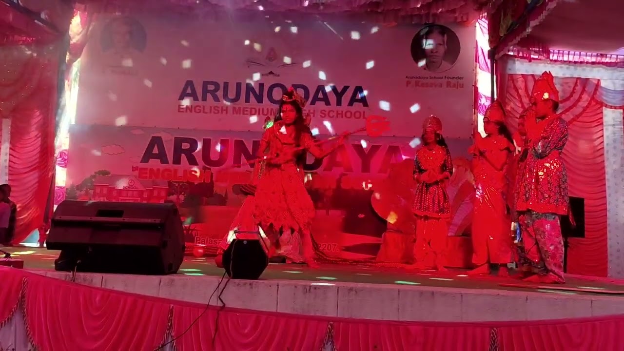 7th boys and girls performed a skirt from palasamudram madhanam ghatam