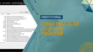 Cómo instalar QGIS con OSGeo4W | Paso a paso