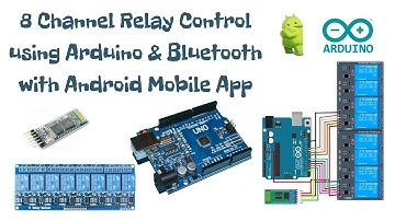 Bluetooth controlled Relays using Arduino & Android Application