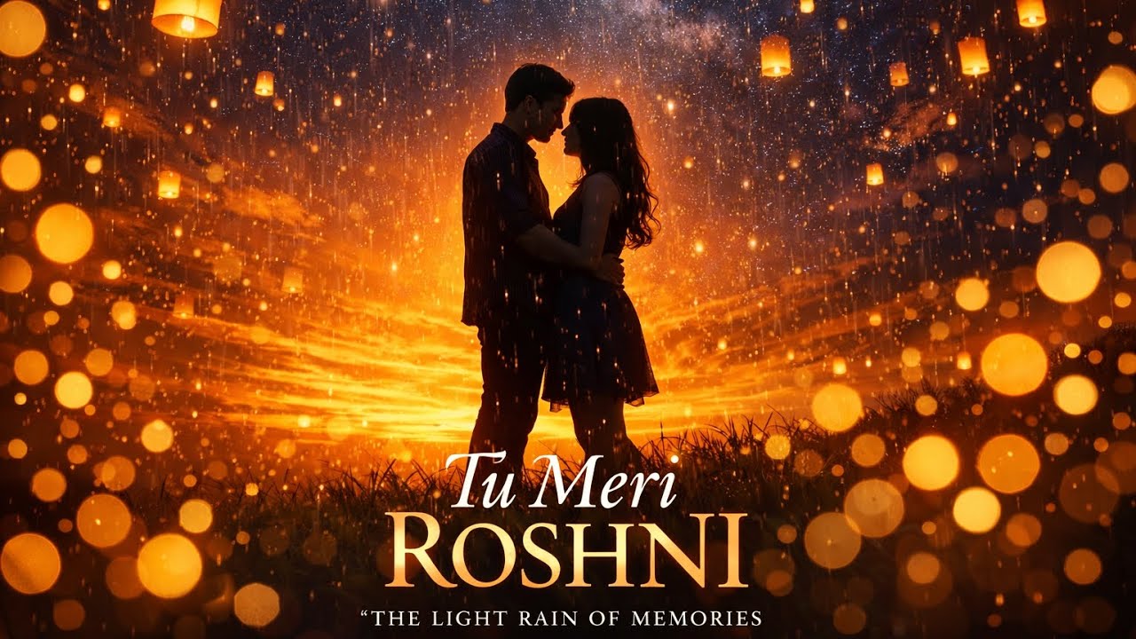Tu Meri Roshni – Romantic Love Song | Cinematic Rain Wallpaper | Soulful Hindi Love Theme❤️❤️❤️