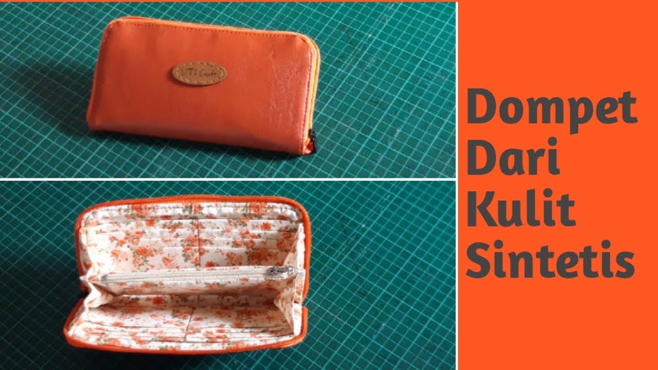  Cara  membuat  dompet  dari kulit sintetis YouTube