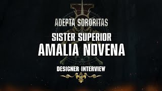 Designing Sister Superior Amalia Novena – Darren Latham Interview
