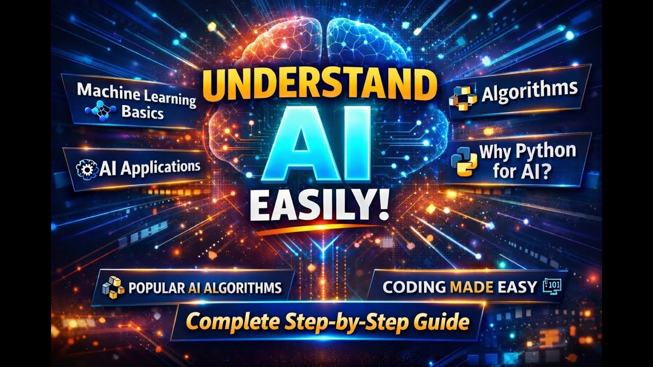 Artificial Intelligence for Beginners | Machine Learning & Python AI Explained