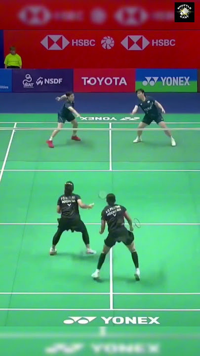 Kusuma/Pratiwi vs Chang/Yang Ching | Thailand Open 2024 #shuttlecast #shorts