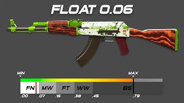 CS2 AK-47 | Hydroponic - Skin wear/float [4K]