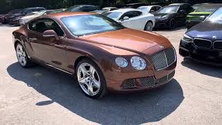 2012 Bentley Continental W12 w/ Mulliner Package