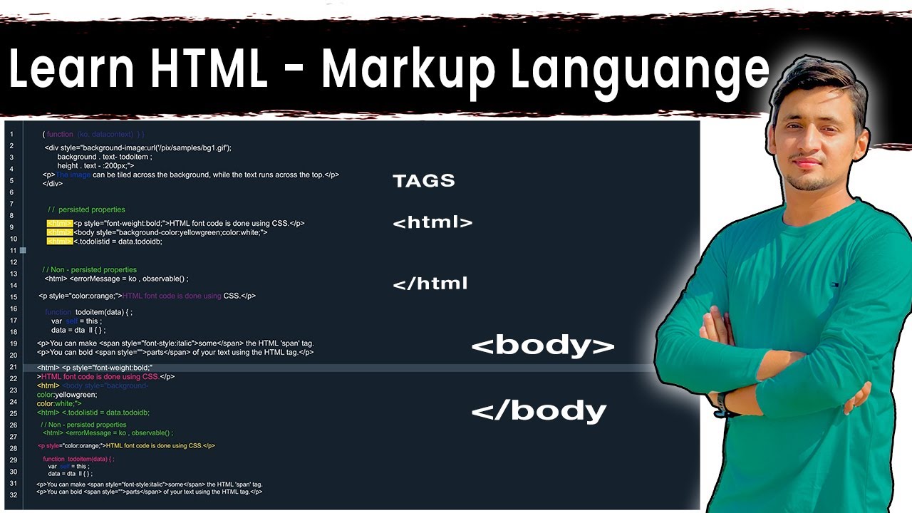 Learn HTML 5 | HTML For Beginners | HTML Basics for Beginners | A ...