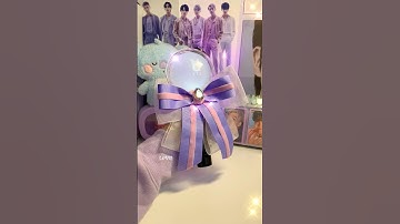 unboxing my BTS lightstick! 🥹💜 #bts #btsarmy #bangtan #btsforever #btsarmybomb #btslightstick