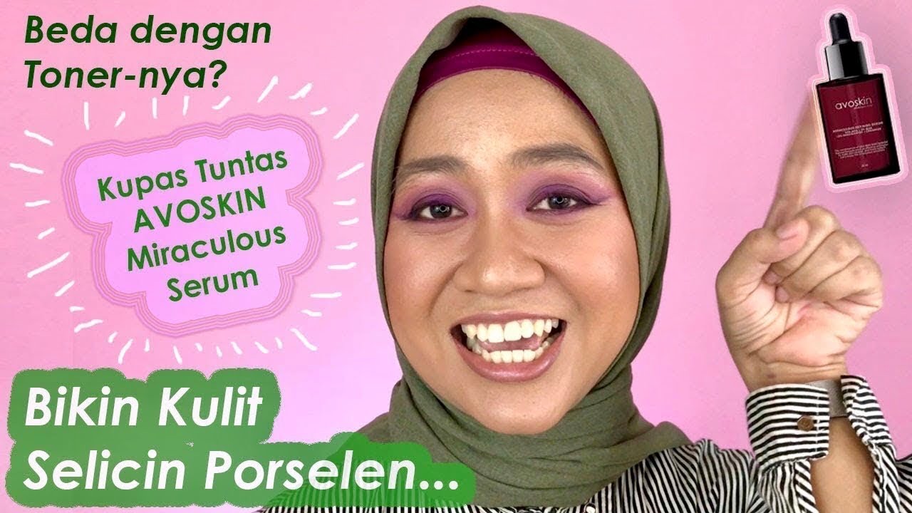 Cara Menghilangkan Bruntusan di Wajah - AVOSKIN SERUM