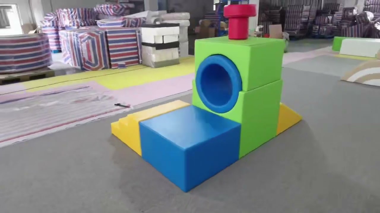 NEW ARRIVAL Colorful Soft Play Tunnel Climber for Toddlers Ideal for Rental Indoor Playground