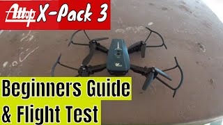 Attop X-Pack 3 Beginners Guide Flight Test