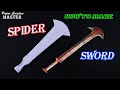 How to make the Spider Sword out of paper