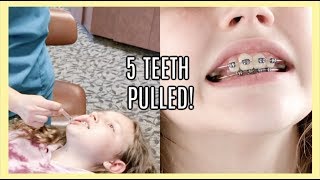 18th Braces Visit || Priscilla Gets Her First Braces Adjustment After 5 Teeth Pulled! | Vlog