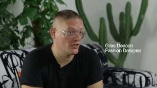 Dfs And Giles Deacon - Behind The Scenes Of The London Fashion Week Sofa