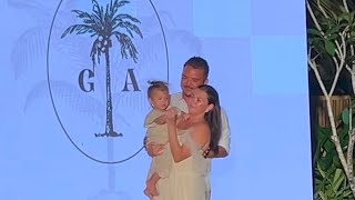 Angelica Panganiban and Gregg Homan's Wedding, The Kiss and Dance the Bride & Daughter Amila Sabine