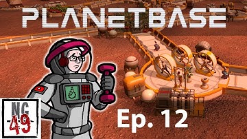 Planetbase - The Arid Planet - "Sweat Away The Sadness" - Base 1 Part 12
