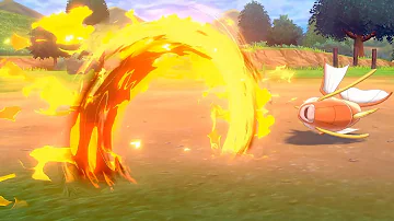 #172 Flame Wheel - Pokémon move generations II-VIII