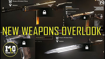 CALL OF DUTY WWII - THE RESISTANCE ALL NEW WEAPON VARIANTS FIRST LOOK