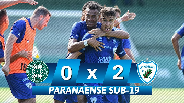 09-11-2019: CORITIBA 0 X 2 LONDRINA - SUB-19