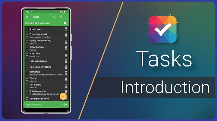 Tasks - Introduction