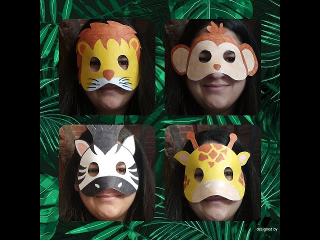 Mascaras de Animales de la Selva 