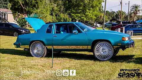 Oldsmobile Cutlass on Amani Forged (big rims, squat game, wet paint, custom interior, not finished)