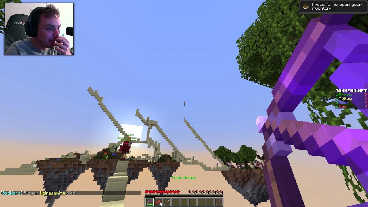 minecraft bedwars server norsk