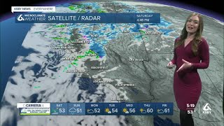 Sunny skies to end the work week, but a cloudy weekend ahead