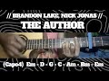 THE AUTHOR // BRANDON LAKE, NICK JONAS // SIMPLE EASY INTRO TUTORIAL GUITAR CHORDS