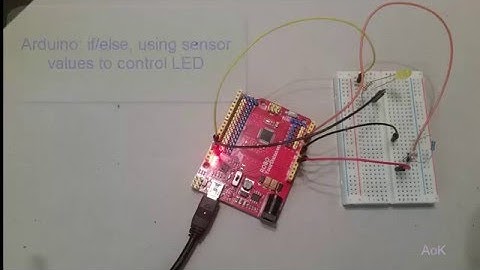 Arduino 3b if/else Sensor controlling LED