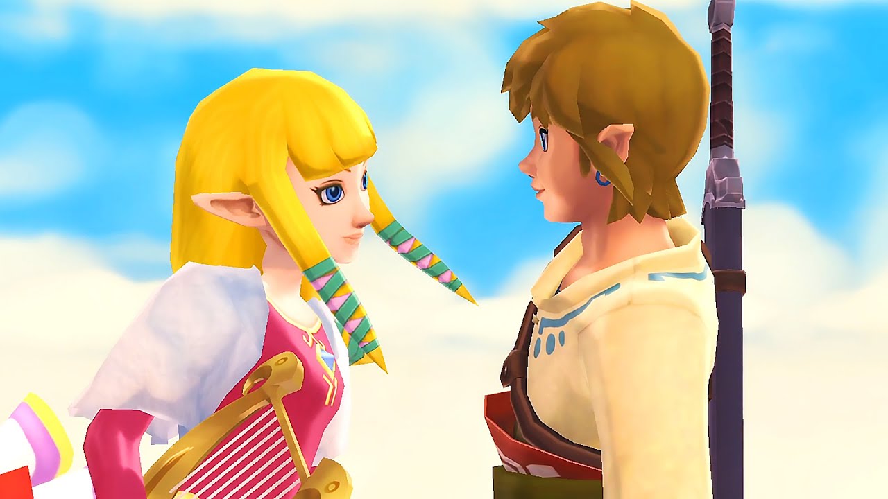 Link x zelda skyward sword