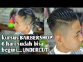 UNDERCUT SLICKED BACK @ KURSUS BARBERSHOP FBC | KURSUS POTONG RAMBUT | KURSUS PANGKAS RAMBUT TERBAIK