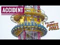 Accident effroyable sur une tour de chute  orlando free fall  icon park  edb world 137