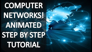 What is a Computer Network | Animated step by step tutorial |How devices communicate with each other