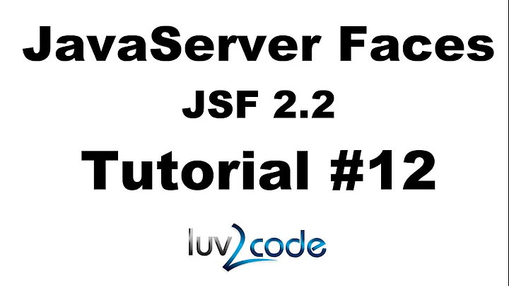 JSF Tutorial #12 - Java Server Faces Tutorial (JSF 2.2) - JSF Forms and Managed Beans