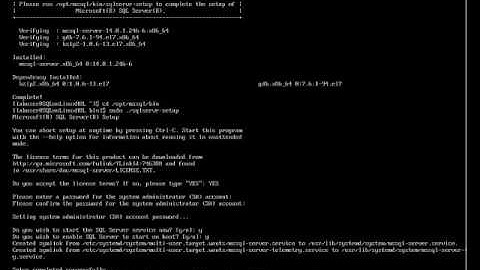 Verify if Microsoft SQL Server 2016 is installed on Linux Server Step by Step
