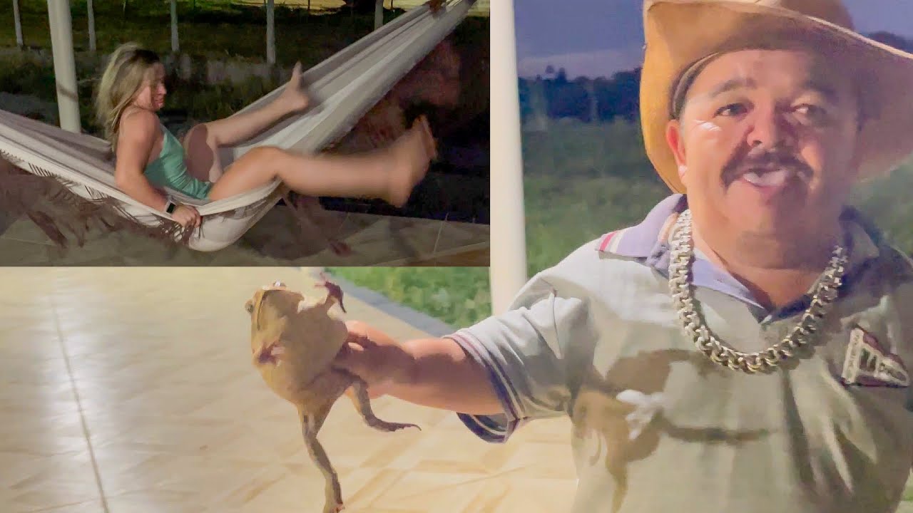 PILILIU JOGA SAPO EM THAMIRES DENTRO DA REDE | THAMIRES THUANNY