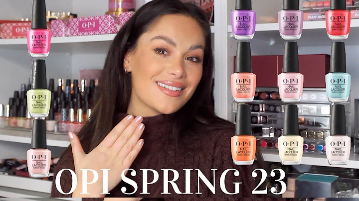 ME MYSELF AND OPI SPRING 23 SWATCHES | Beauty's Big Sister
