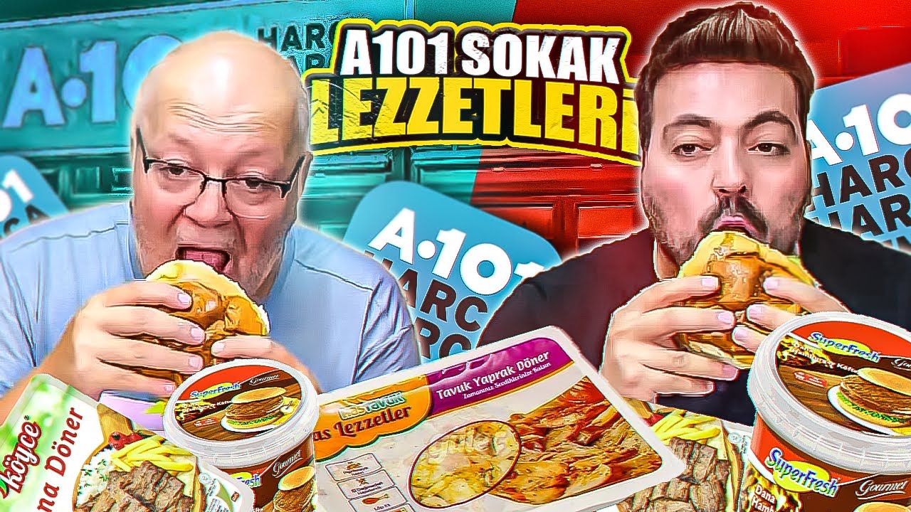 A101’ İN SOKAK LEZZETLERİNİ DENEDİK ! @Serdar Başkan