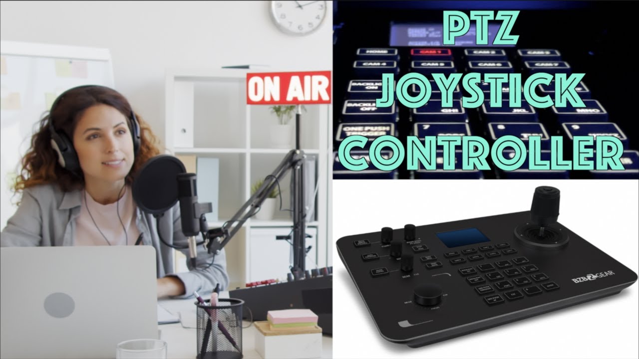 Expect Precision Control with BZBGEAR BG-Commander PTZ Joystick Controller