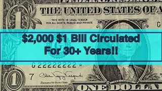 DO NOT SPEND THIS $1 BILL! Thousands Of Other People Made This Same Mistake!!