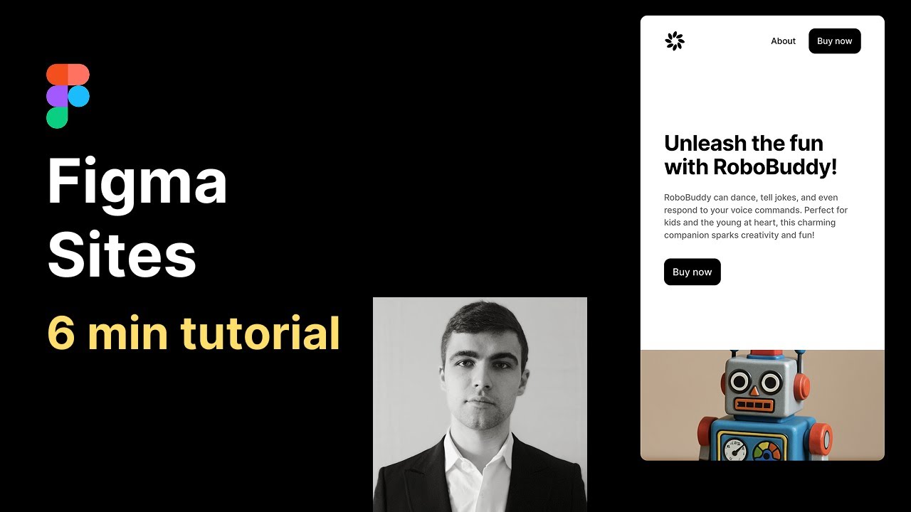 Figma Sites: New site builder - YouTube