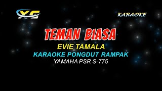 TEMAN BIASA - EVIE TAMALA KARAOKE TANPA VOKAL (High Quality AUDIO)