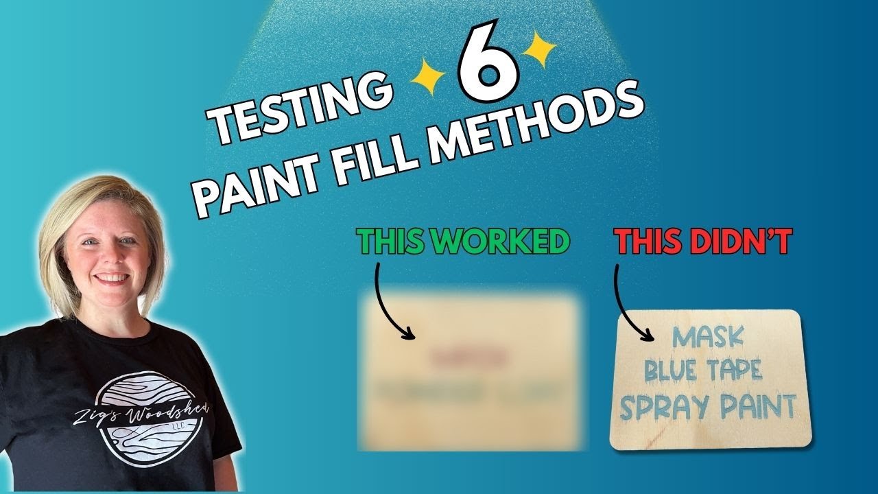 Я протестировал 6 методов заливки краской на лазерных граверах — только один меня впечатлил